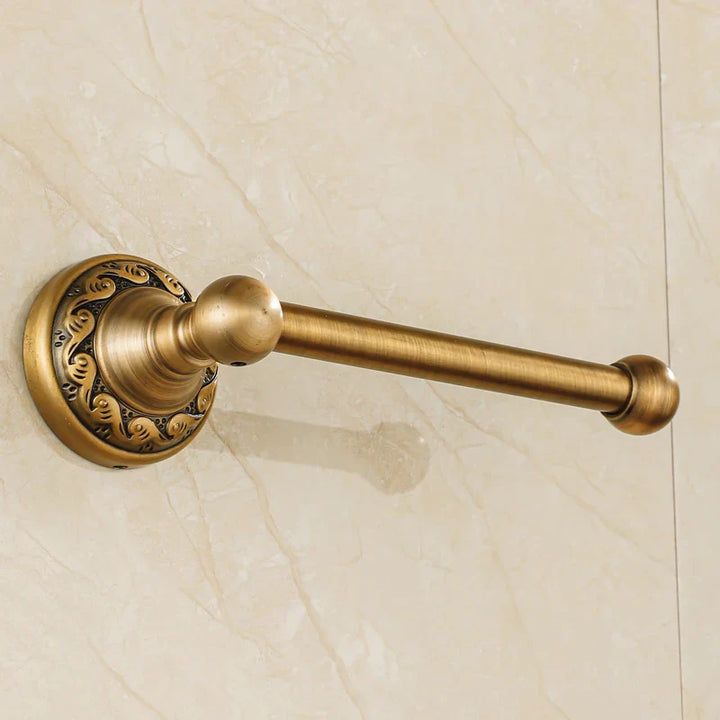 Antique Brass Tissue Holder