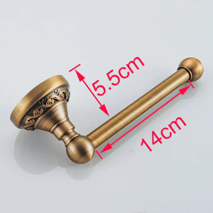 Antique Brass Tissue Holder